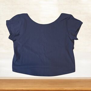 NWT Offline By Aerie Ribbed Scoop Neck Cropped‎ Tee Size XXL $44.95